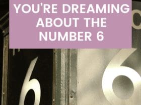 10 Reasons You Are Dreaming About The Number 6