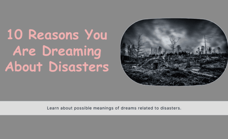10 Reasons You Are Dreaming About Disasters